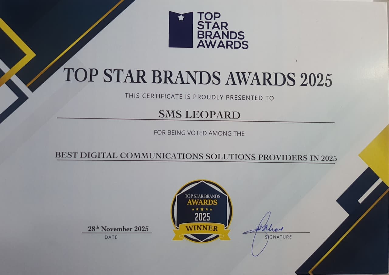 A Heartfelt Thank You to Our SMSLeopard Family — And Happy New Month! 🎉