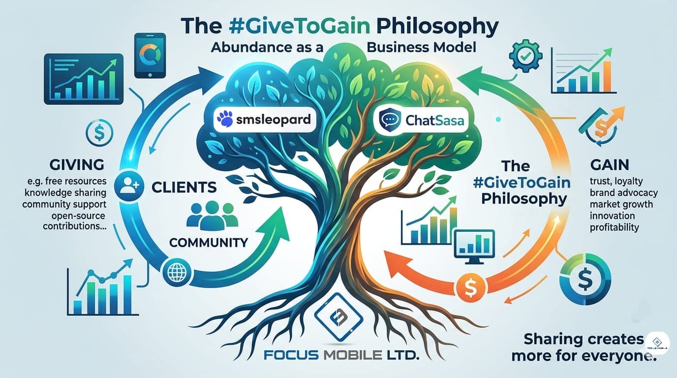 The #GiveToGain Philosophy.
