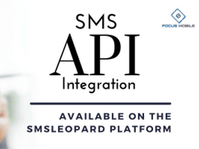 SMS API Integration.